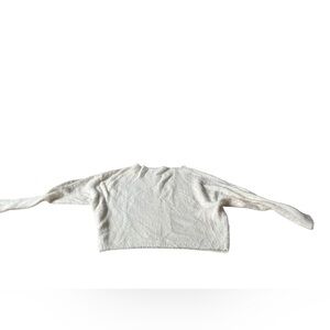 Rielle Women's Cream Lightweight Crewneck Sweater